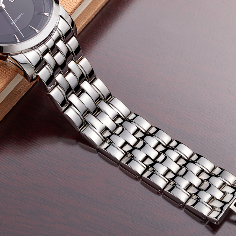 Đồng hồ cơ nam phong cách minimalism Binger