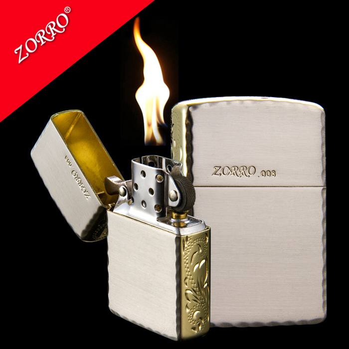 Bật lửa chạm khắc thủ công Zorro Z28265B