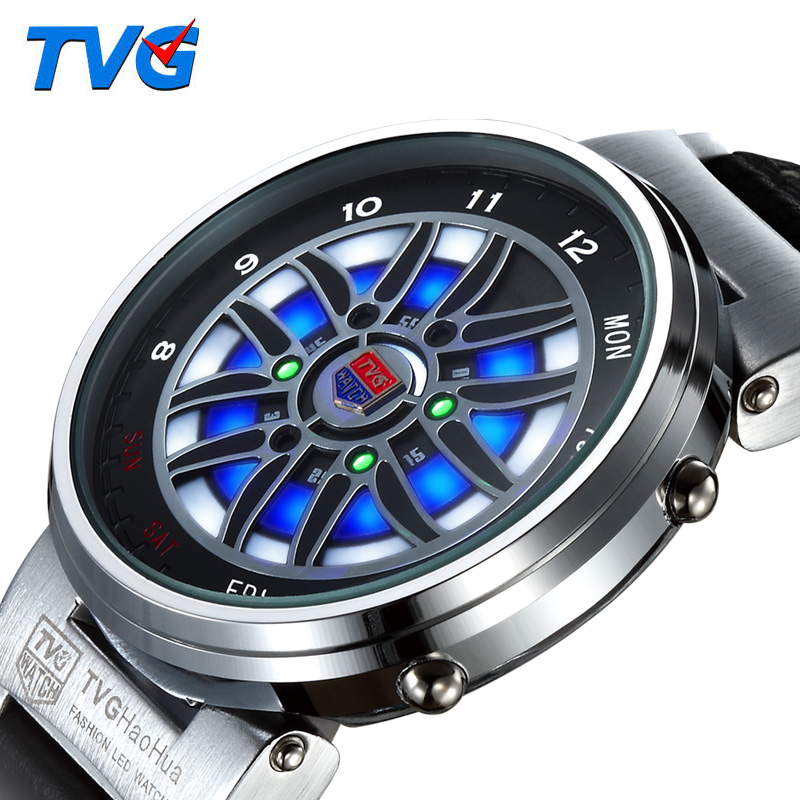Đồng hồ nam TVG TVGX6 Mặt số ấn tượng