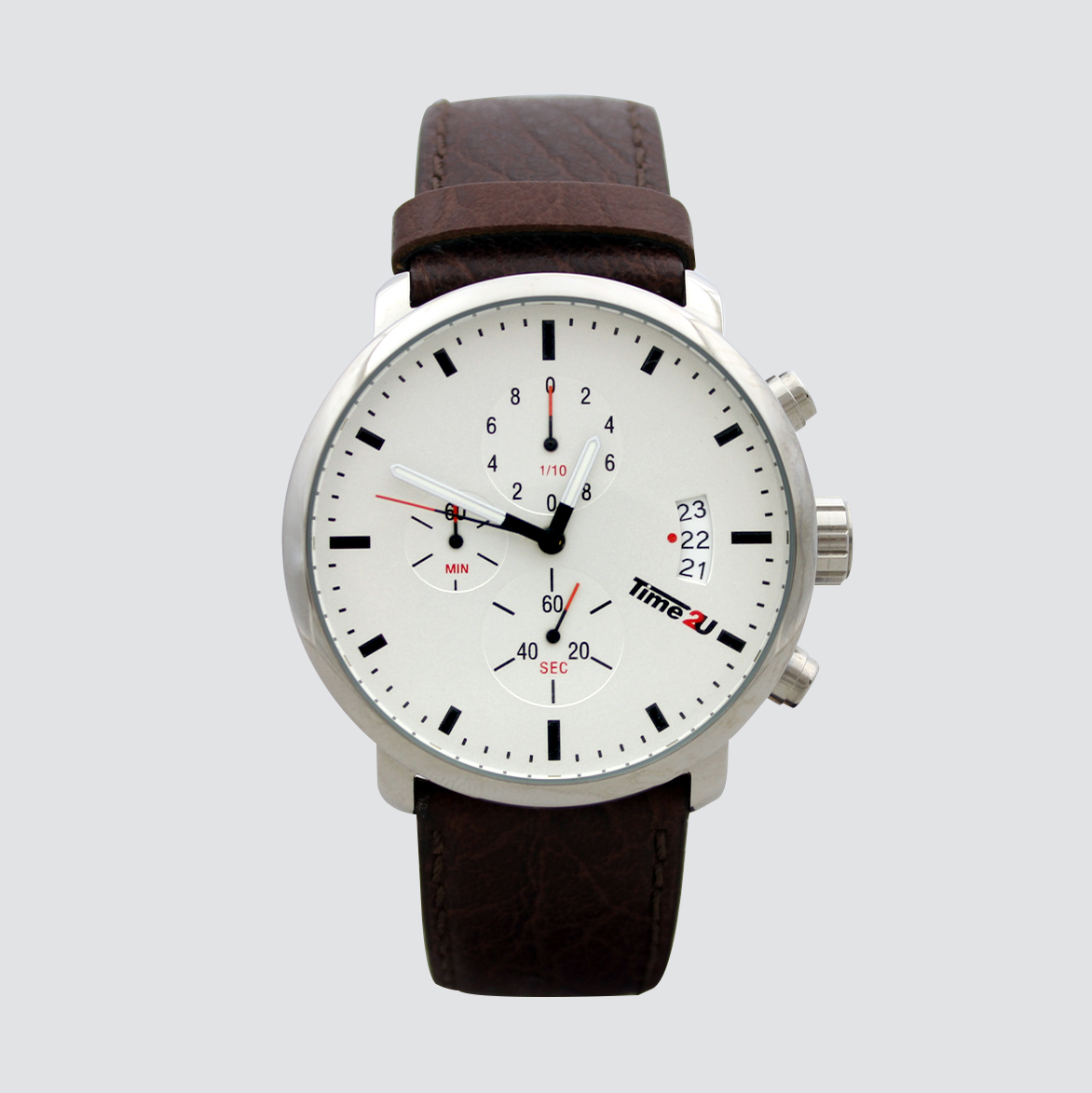 Đồng hồ nam thời trang Time2U Kiểu dáng độc đáo