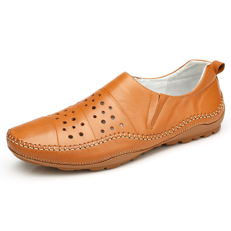 Giày lười nam da thật thời trang Olunpo XHT1502