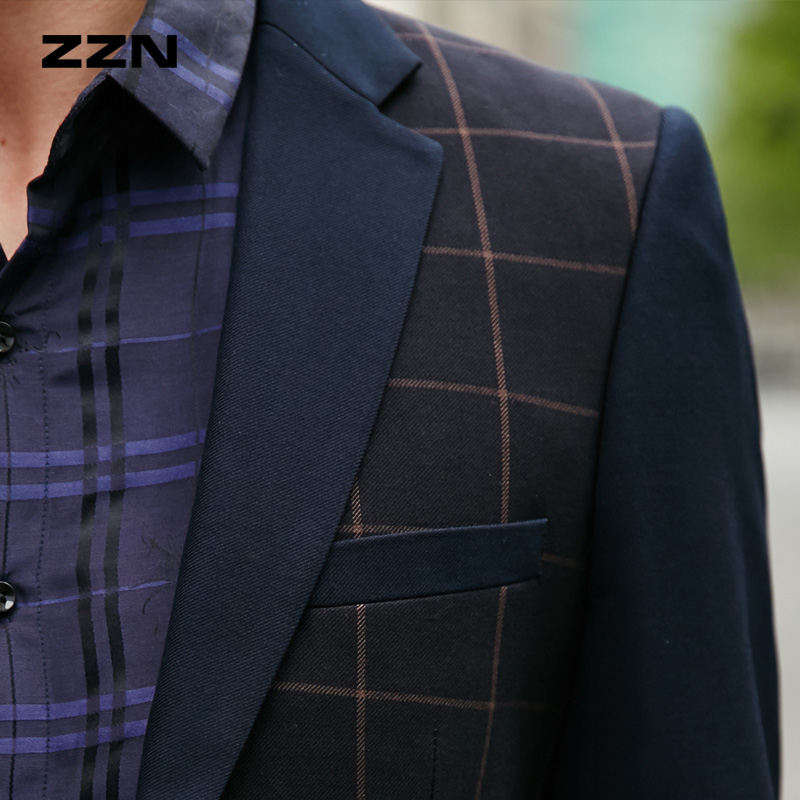 Áo vest nam họa tiết caro thời trang ZZN