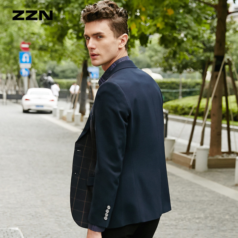 Áo vest nam họa tiết caro thời trang ZZN