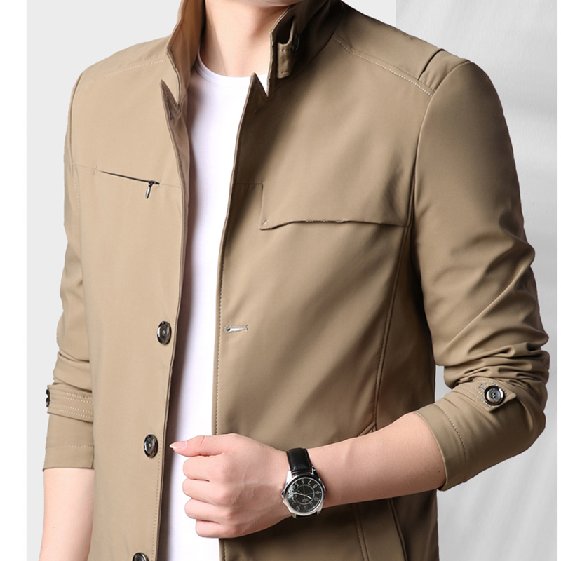 Áo Jacket Blazer cổ bẻ túi khóa kéo