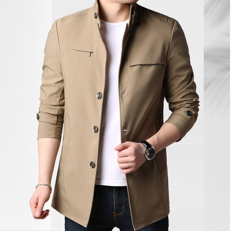 Áo Jacket Blazer cổ bẻ túi khóa kéo