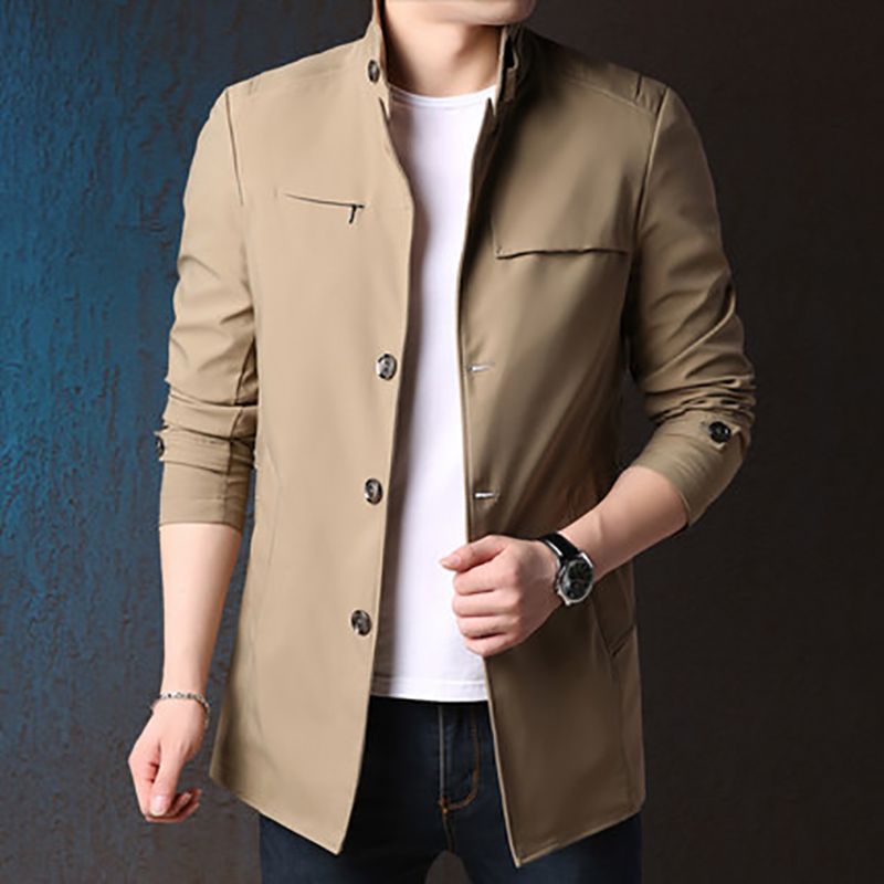 Áo Jacket Blazer cổ bẻ túi khóa kéo