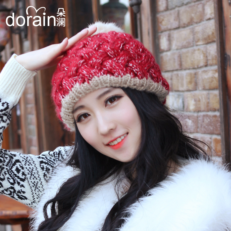 Mũ len nữ Hàn Quốc - Mũ len Dorain cao cấp
