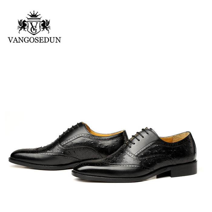 Giày da nam VANGOSEDUN VG78801 trẻ trung cho doanh nhân