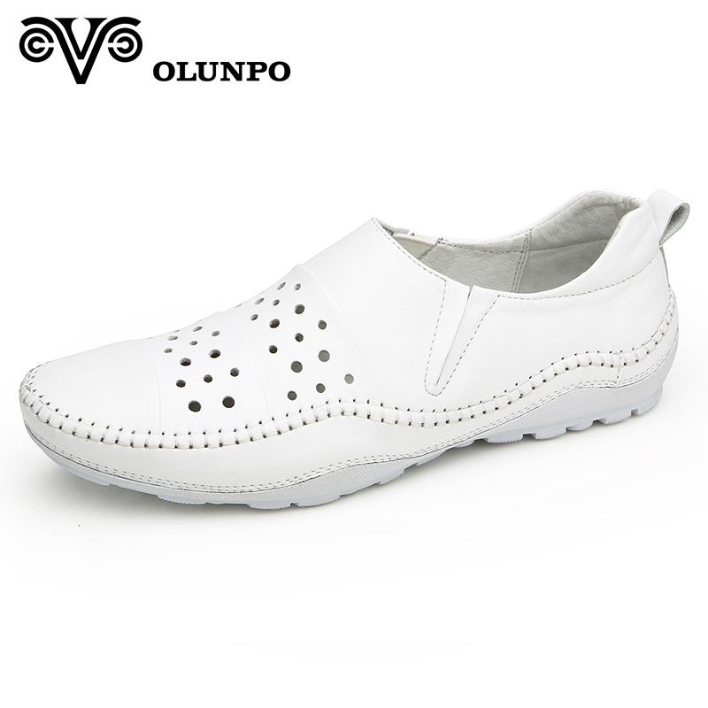 Giày lười nam da thật phong cách Olunpo XHT1502