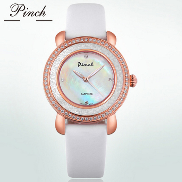 Đồng hồ nữ Pinch L613-P11L kim dạ quang đẹp