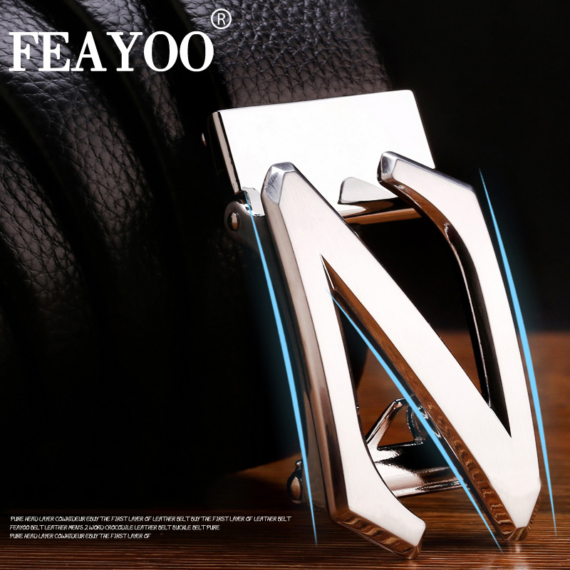 Dây lưng nam Feayoo FY-D145 mặt khóa chữ Z
