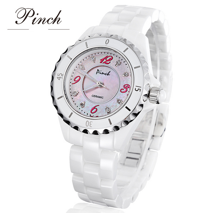Đồng hồ nữ dây gốm Pinch L06-P05 tinh tế