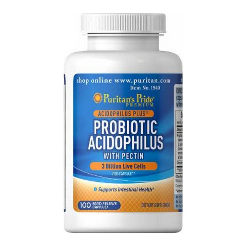 Viên uống hỗ trợ tiêu hóa Puritan's Pride Probiotic Acidophilus