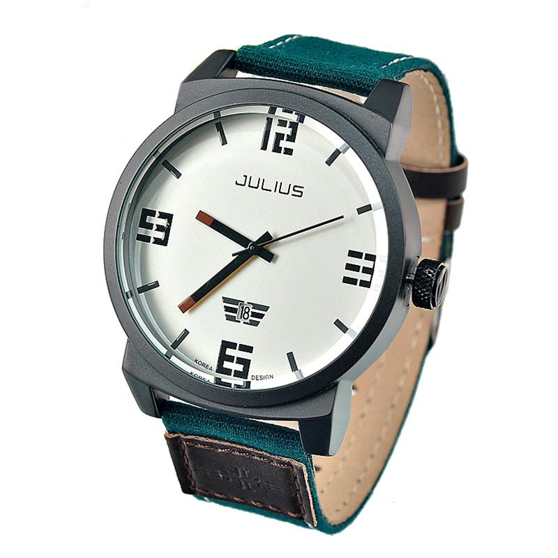 Đồng hồ nam dây vải Julius JA-542 thời trang