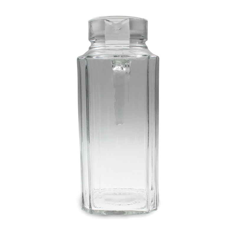 Bình thủy tinh Hàn Quốc sọc 1.6L bộ 2 (Chiếc) 