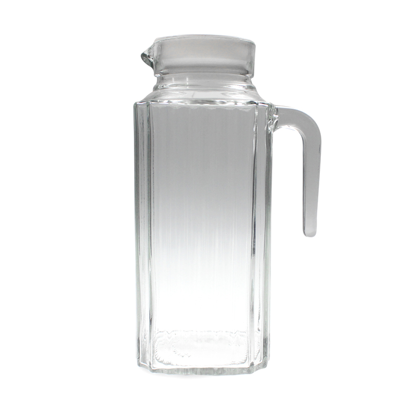 Bình thủy tinh Hàn Quốc sọc 1.6L bộ 2 (Chiếc) 