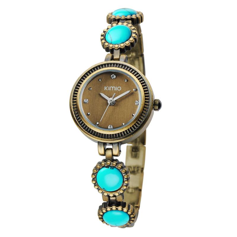 Đồng hồ nữ Kimio Aquamarine sang trọng quý phái