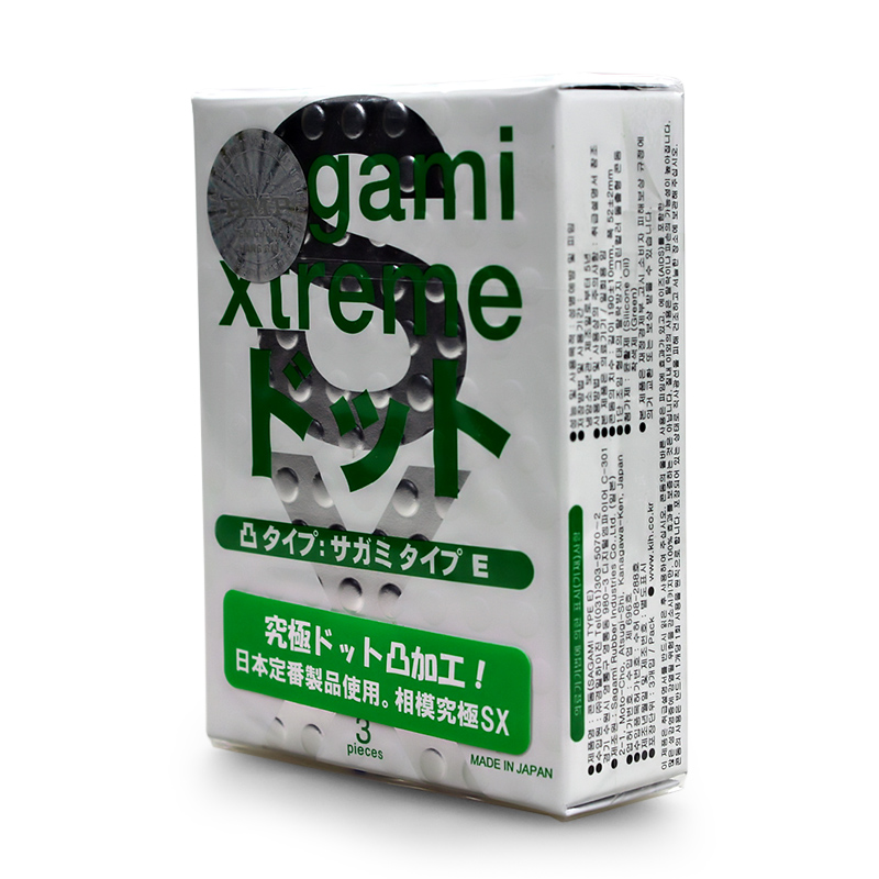 Combo 3 hộp Bao cao su Sagami Xtreme White