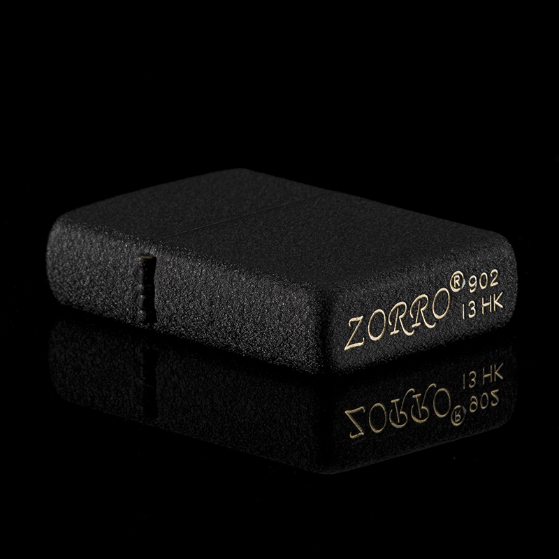 Bật lửa đen vân đá Zorro Z22000L