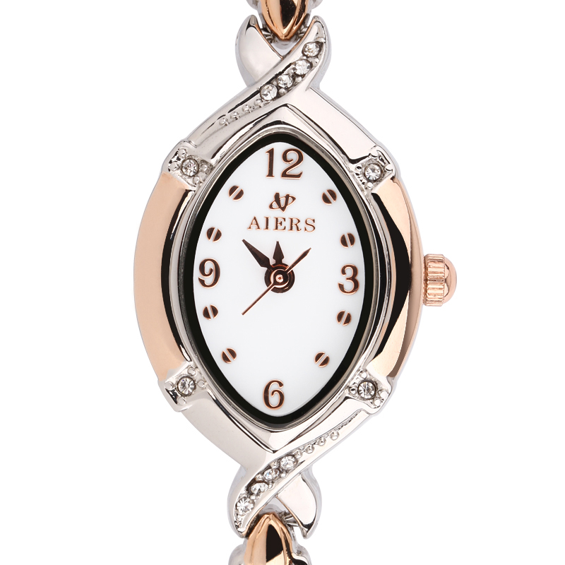 Đồng hồ nữ Aiers 0861L mặt Oval