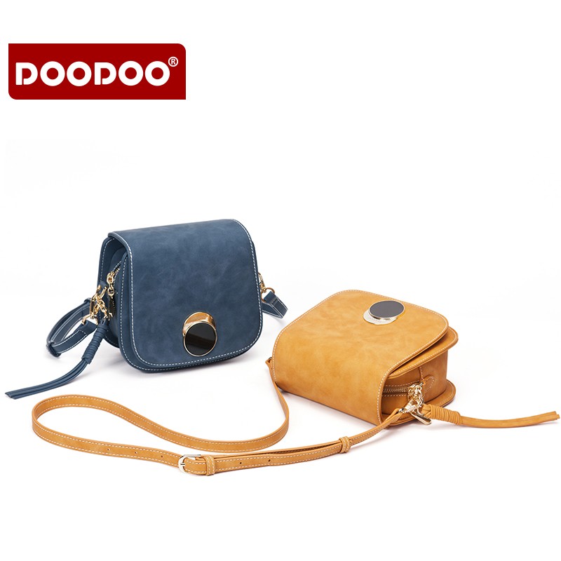 Túi saddle mini khóa tròn DooDoo