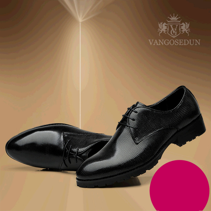 Giày da nam VANGOSEDUN 370595 thiết kế độc đáo