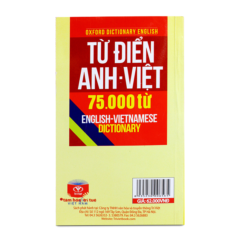 Từ điển Anh - Việt 75.000 từ