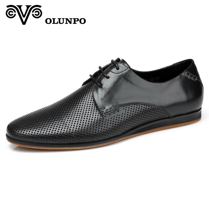 Giày da nam thời trang Olunpo XCY1506