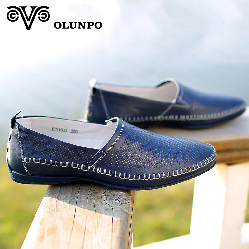 Giày lười nam thời trang Olunpo XCY1503 chất lượng