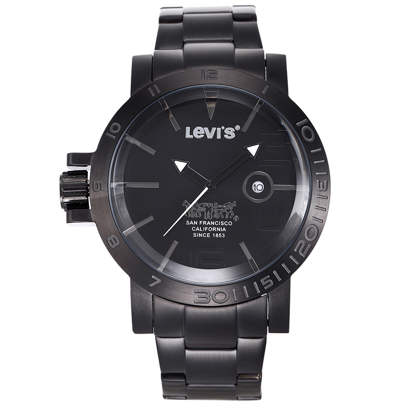 Đồng hồ nam Levis LTG1404 núm chỉnh giờ to bản