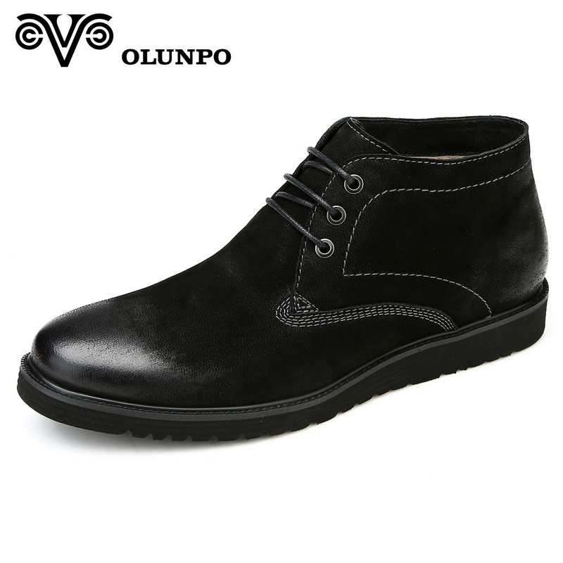 Giày da nam Olunpo DHT1442 cá tính cho nam giới