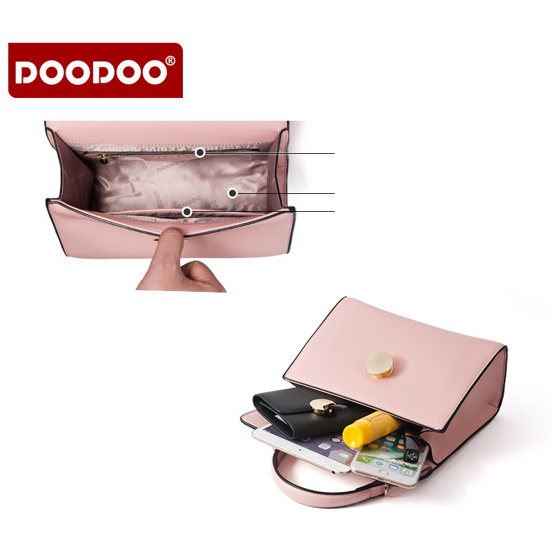 Túi Flap bag khóa tròn DooDoo