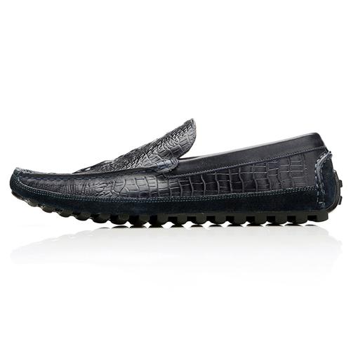 Giày lười nam hình cá sấu Olunpo CCY1502 tinh xảo