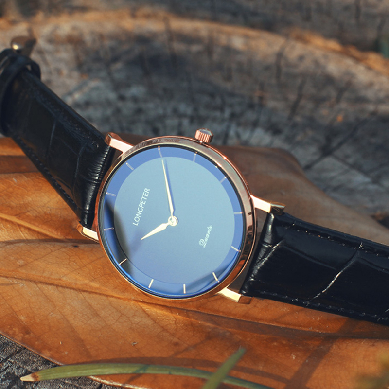 Đồng hồ nam siêu mỏng Retro Longpeter